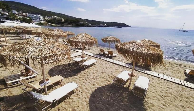 Παραθαλασσια Στουντιο Μιχαλιας Sea View Studio Michalias Agía Marína Exterior foto