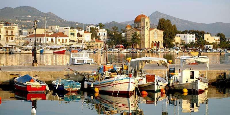 Παραθαλασσια Στουντιο Μιχαλιας Sea View Studio Michalias Agía Marína Exterior foto