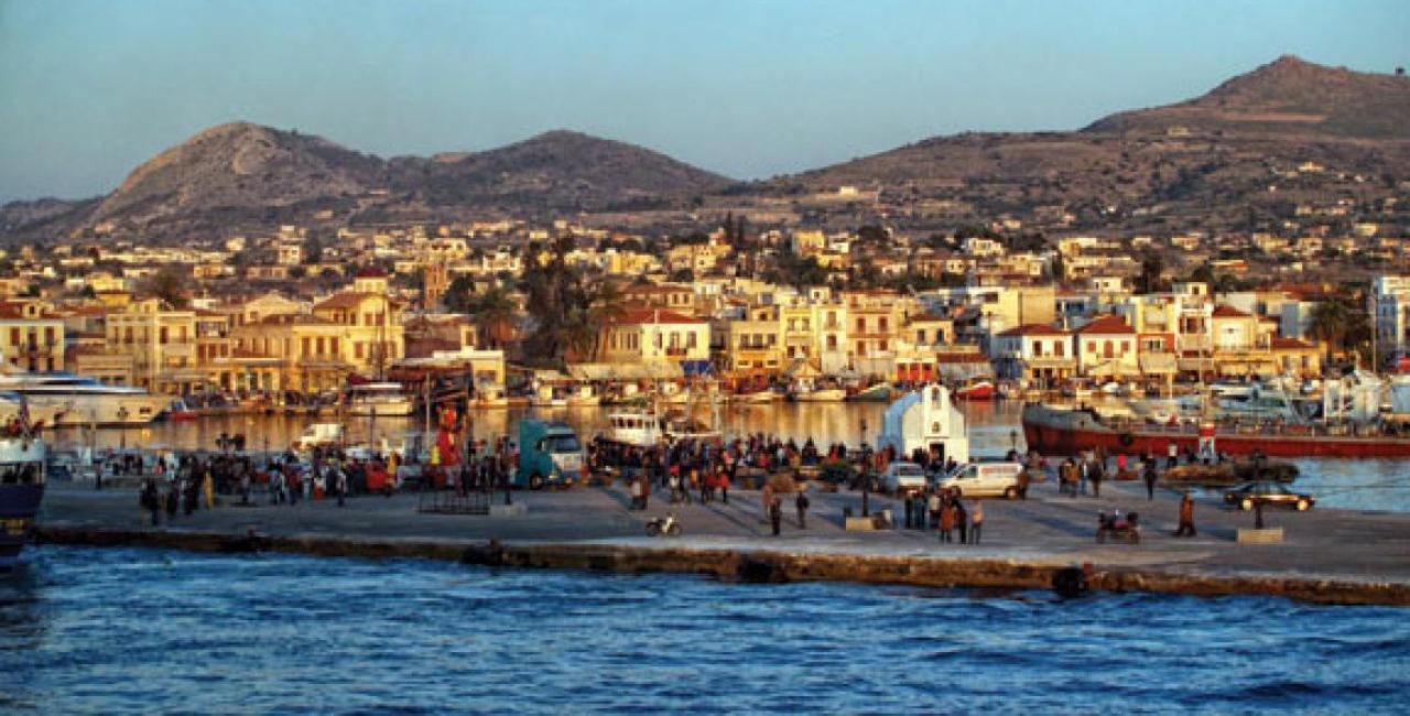 Παραθαλασσια Στουντιο Μιχαλιας Sea View Studio Michalias Agía Marína Exterior foto