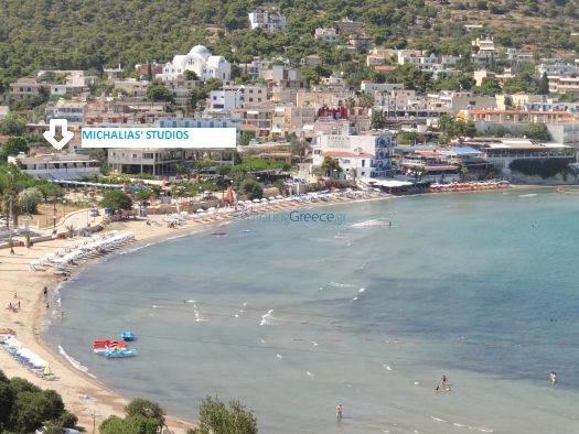 Παραθαλασσια Στουντιο Μιχαλιας Sea View Studio Michalias Agía Marína Exterior foto